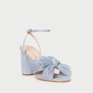 Loeffler Randall Camellia Blue Bow Heel